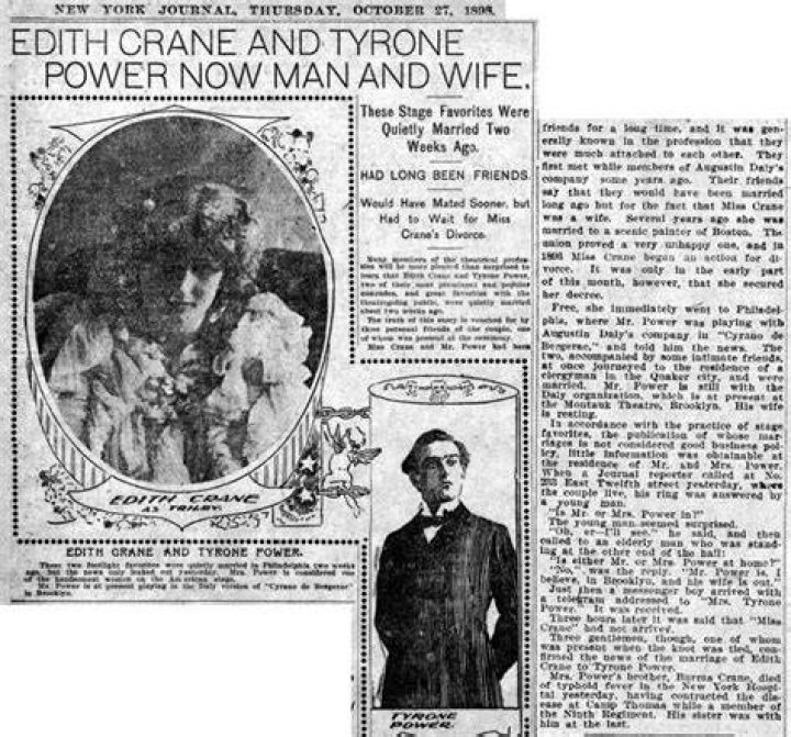 Tyrone Power Sr. (1905) Historic Elitch Theatre