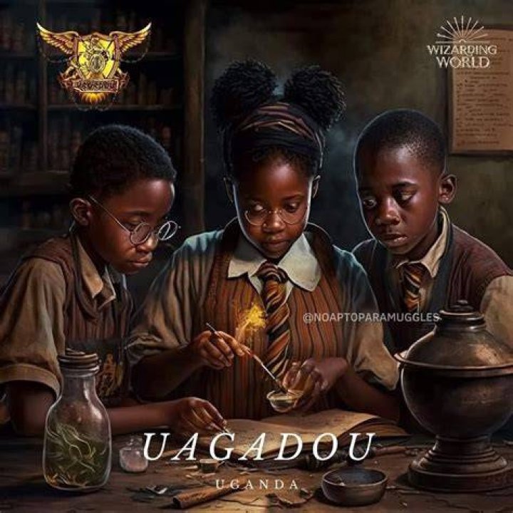 Uagadou Magic school, Harry potter school, Magic aesthetic