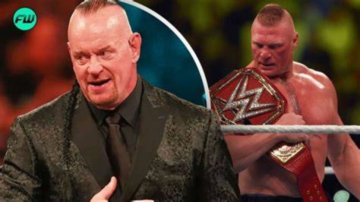 Undertaker Brock Lesnar UFC