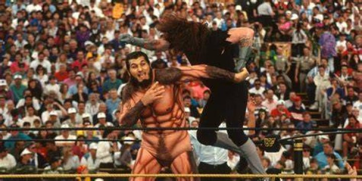 Undertaker v Giant Gonzalez WrestleMania 9