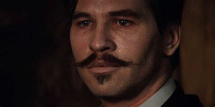 Val Kilmer drenched in sweat in Tombstone