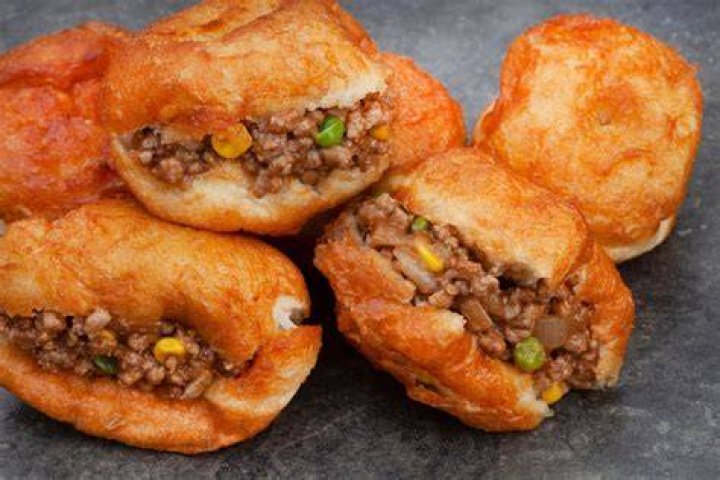 vetkoek and mince vetkoek and mince