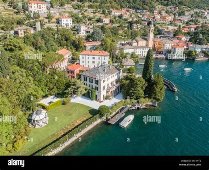 Villa Oleandra, owned by George Clooney. Photo / Getty Images