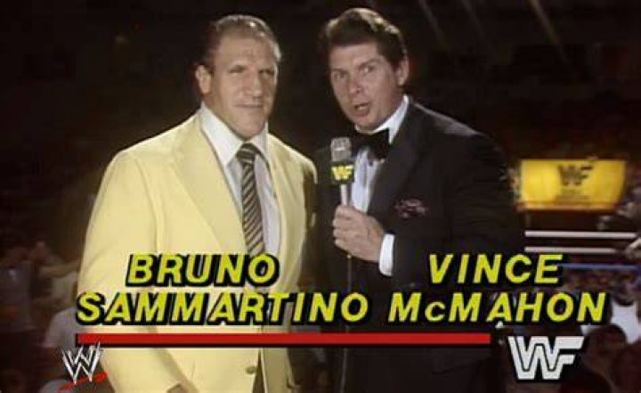 Vince McMahon and Bruno Sammartino