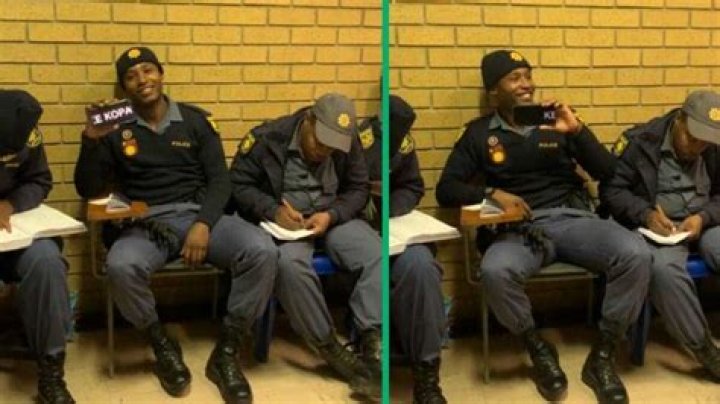 Viral TikTok Video Shows Handsome SAPS Police Officer, Charmed Women Leave Him Flirtatious Comments