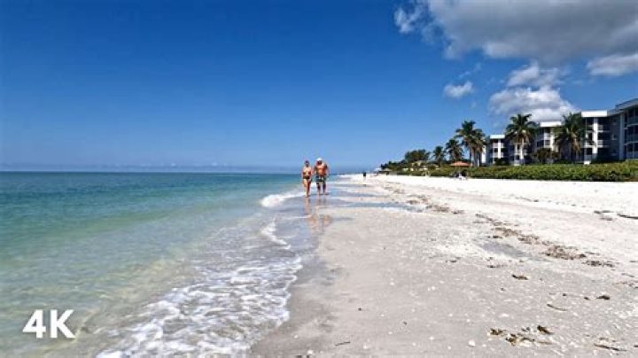 Walking Gulfside City Park Beach (Algiers) on Sanibel Island, Ocean