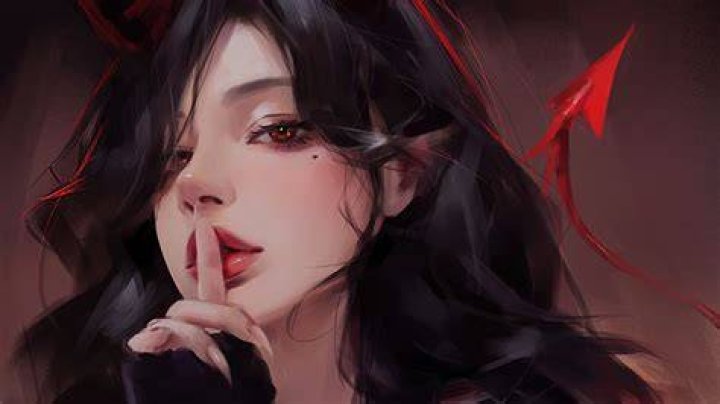 Wallpaper demon girls, artwork, demon horns, wings 1920x2956