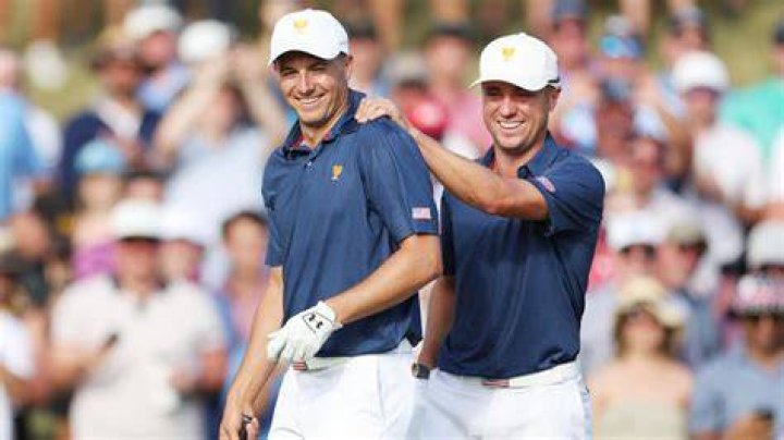 WATCH: Best Friends Justin Thomas and Jordan Spieth Get Super Competitive in an
All-American Ping Pong Match at the Presidents Cup