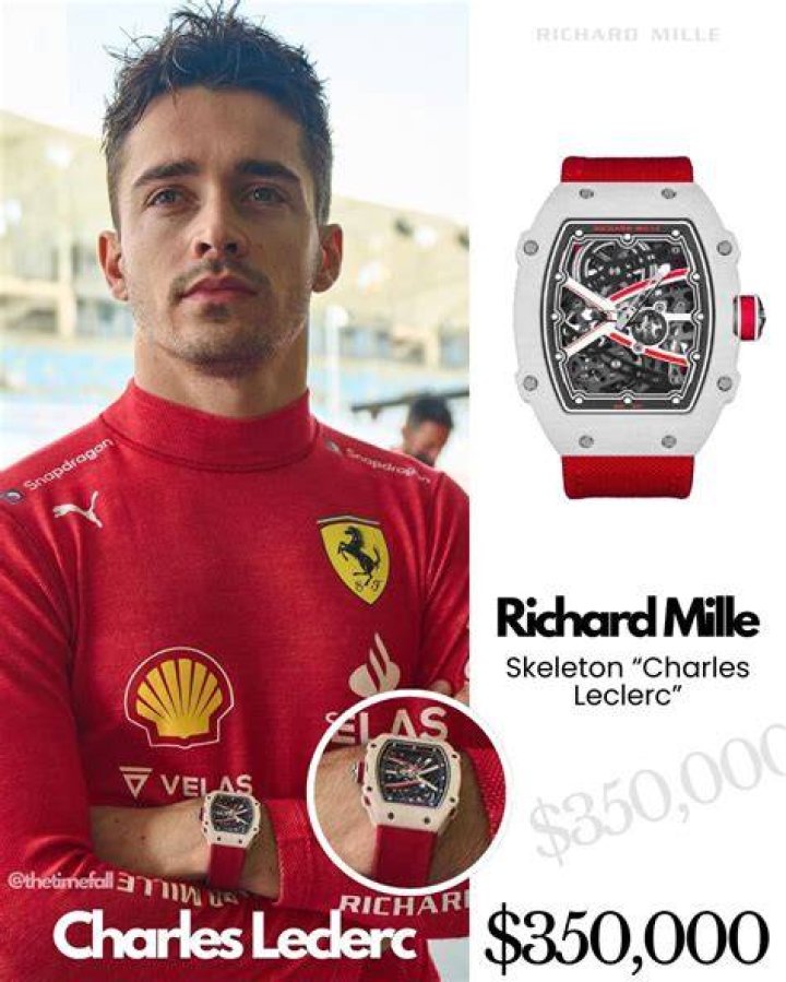 WATCH Charles Leclerc's partner Alexandra Saint Mleux and his race