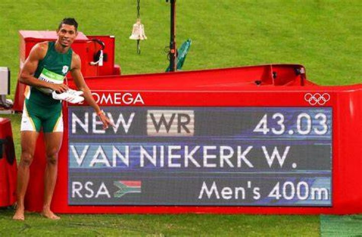 Wayde van Niekerk 400m world record