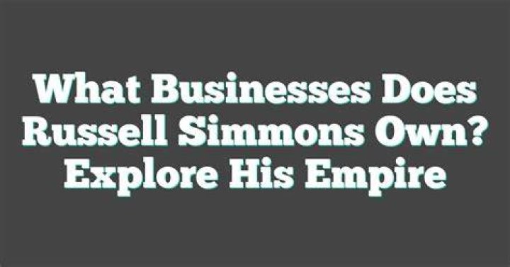 What businesses does Russell Simmons own?