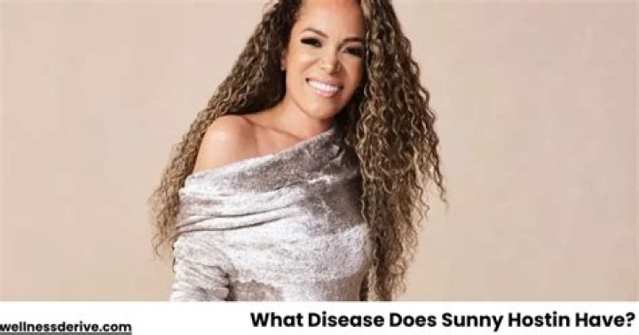 What Disease Does Sunny Hostin Have? Famous People Today
