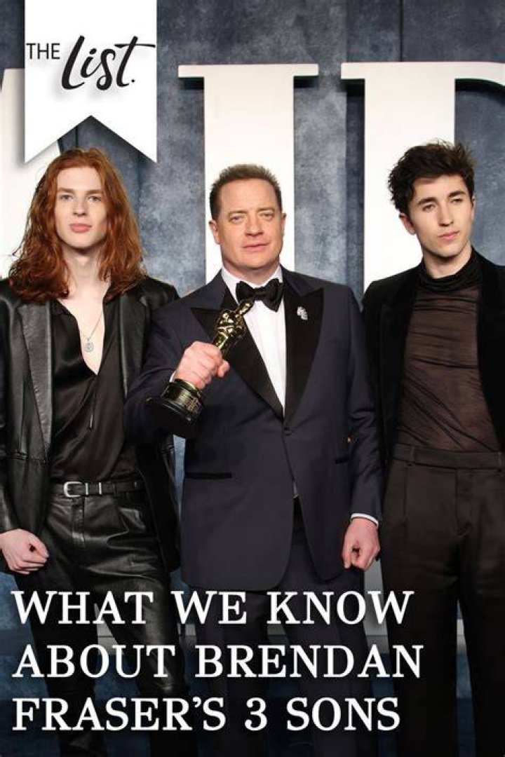 What We Know About Brendan Fraser's 3 Sons