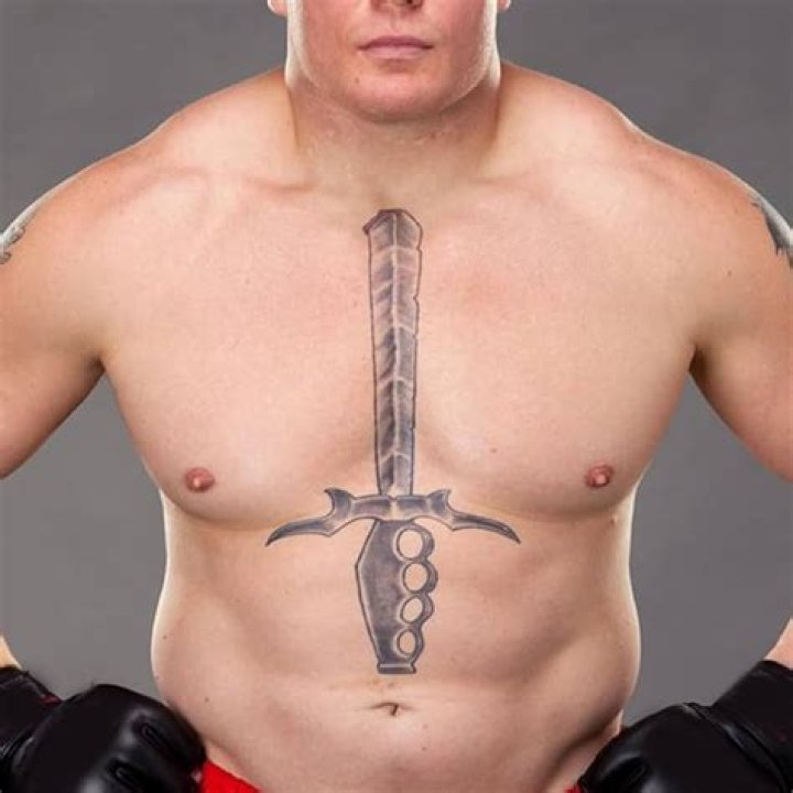 Why Brock Lesnar Has A Giant Sword Tattoo, Explained