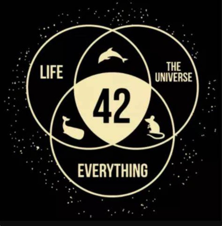 Why the number 42 is the answer to life, the universe and everything