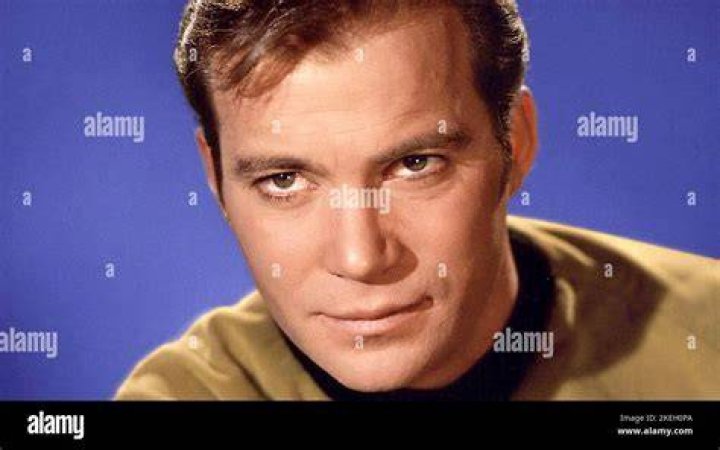 William Shatner as Captain Kirk in Star Trek