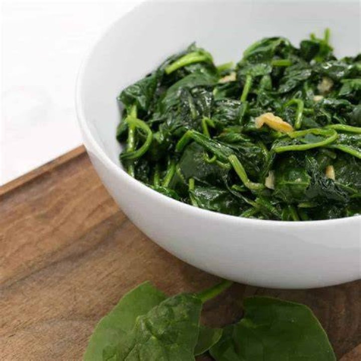 wilted spinach wilted spinach