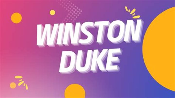 Winston Duke Net Worth 2024 Movies, Wife, Salary, and Wife