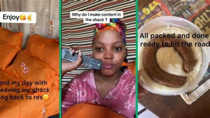 Woman Living in Shack Shares Inspiring TikTok Video of Her Getting Ready for Res, SA Shows Her Love