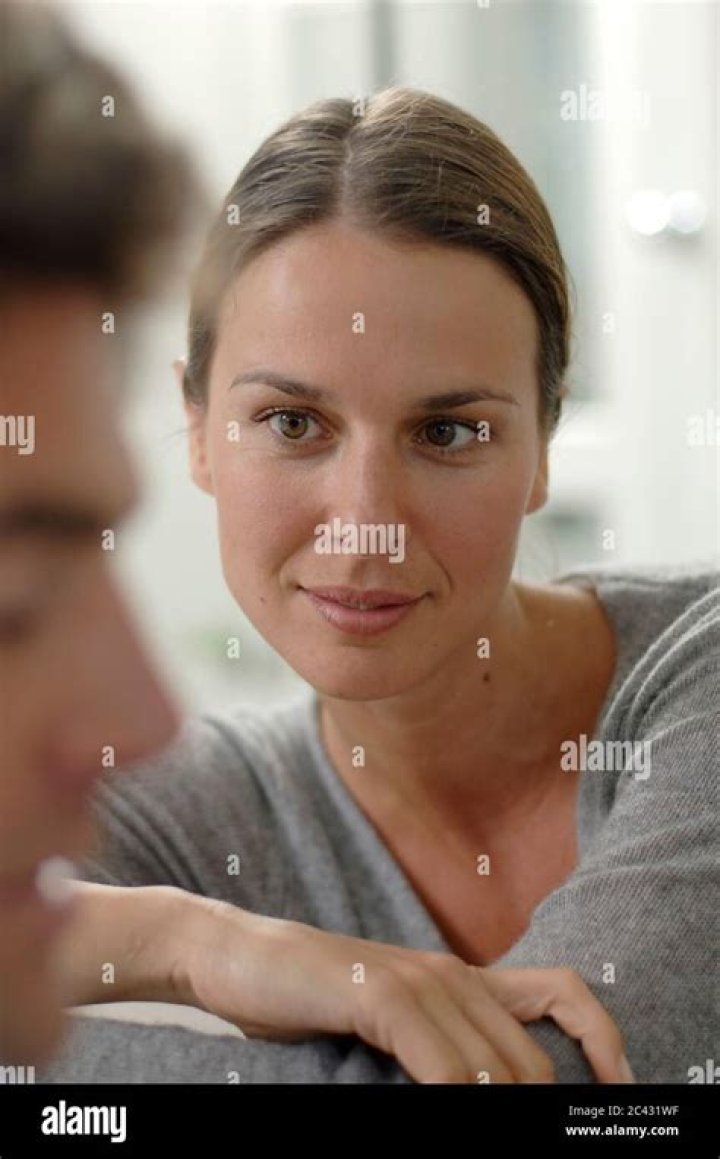Woman looks at a man in annoyance in Bloodworth