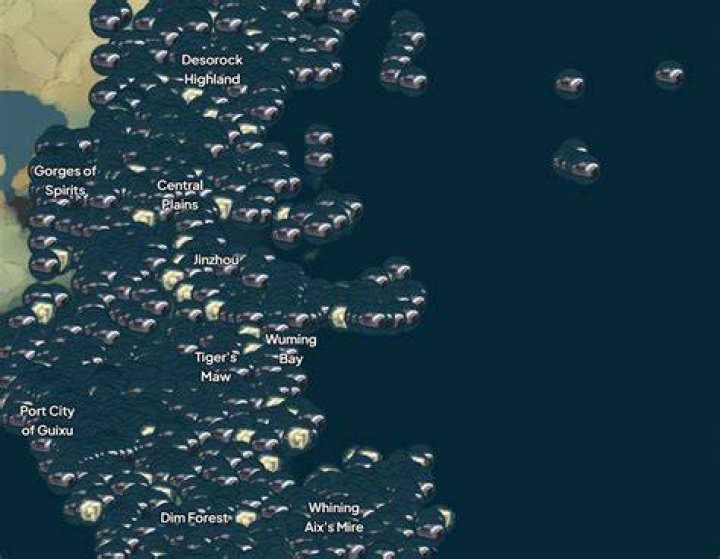 Wuthering Waves Map Guide All the Important Resource Locations