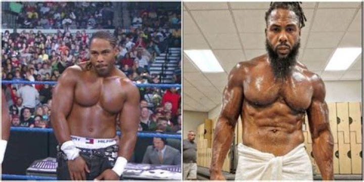 WWE JTG Before and after transformation