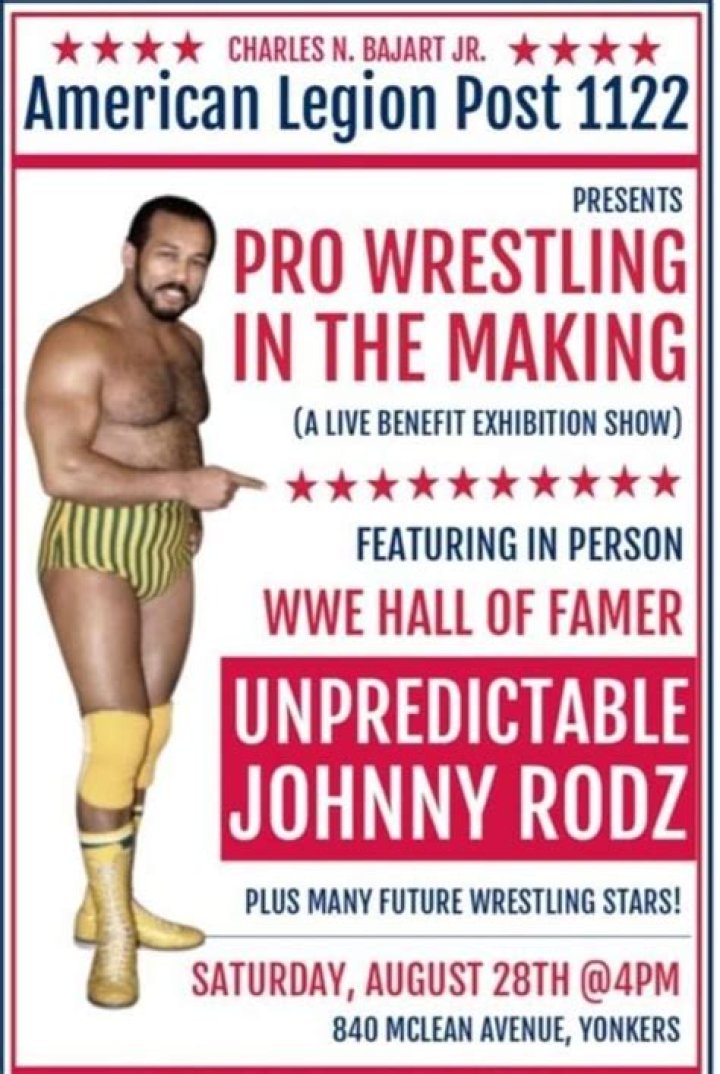WWE legend Johnny Rodz