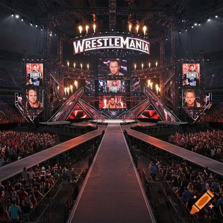 WWE WrestleMania 28 Stage and Set