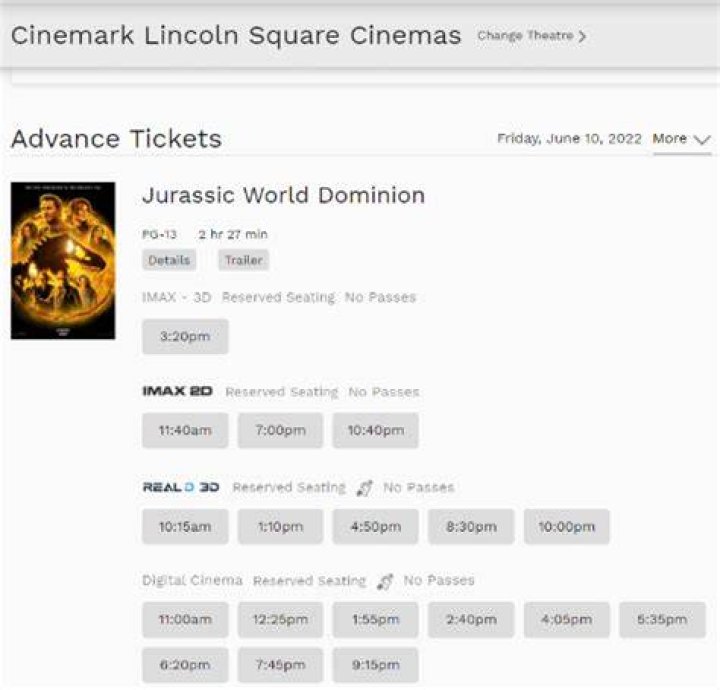 YET ANOTHER JURASSIC WORLD UPDATE r/imax