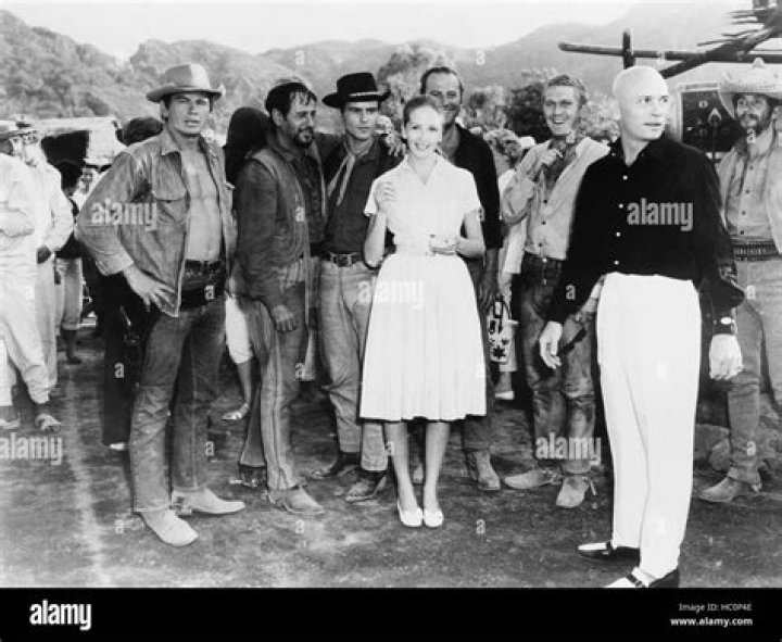 Yul Brynner, right, and his third wife, Jacqueline de Croisset, at