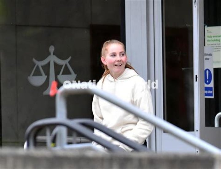 Zara Schofield outside court in Rotorua in 2009. Photo / Andrew Warner