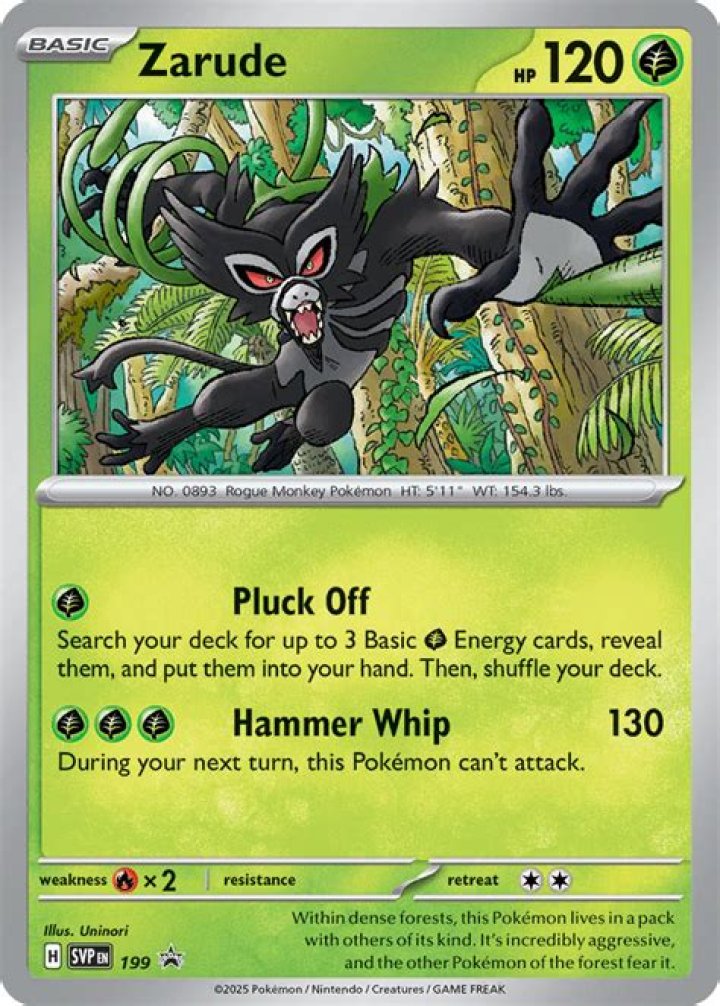 Zarude Pokemon Cover