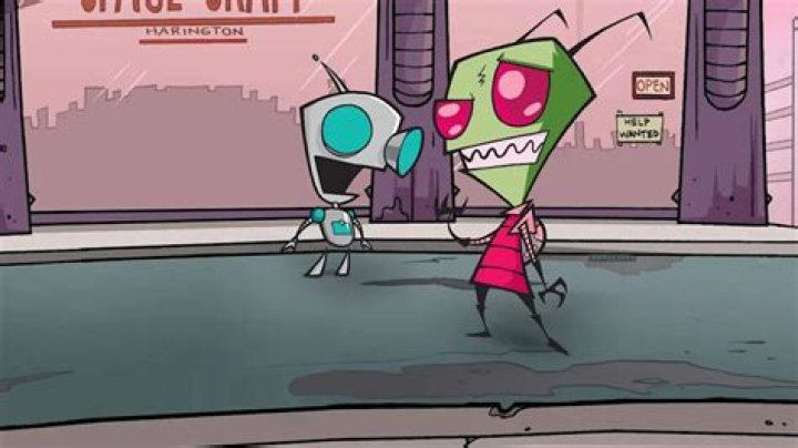 Zim voiced by Richard Steven Horvitz