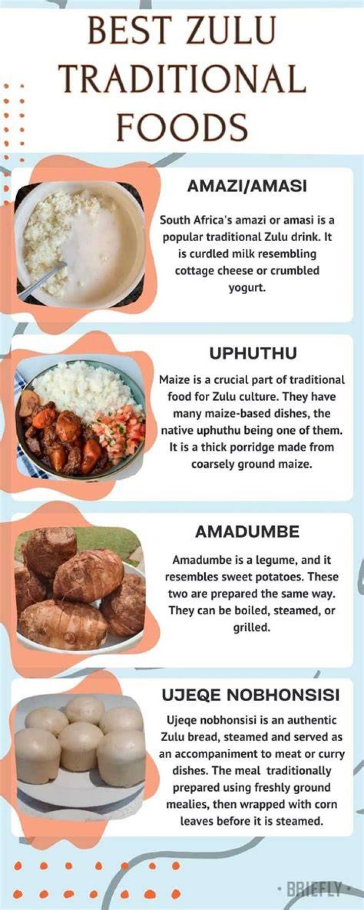 Zulu traditional foods Zulu traditional foods